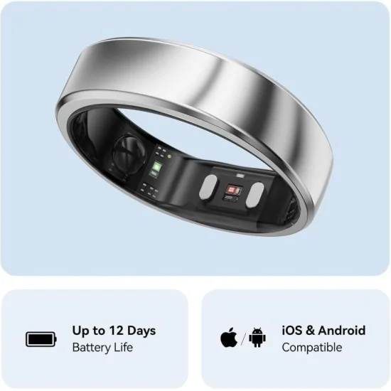 Ringconn Smart Ring Gen 2 - Silver